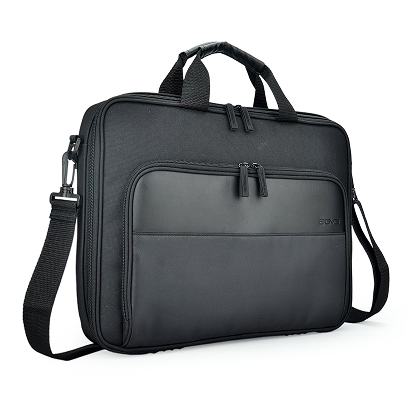 Clamshell 15.6" Laptop Briefcase - Black AGVA