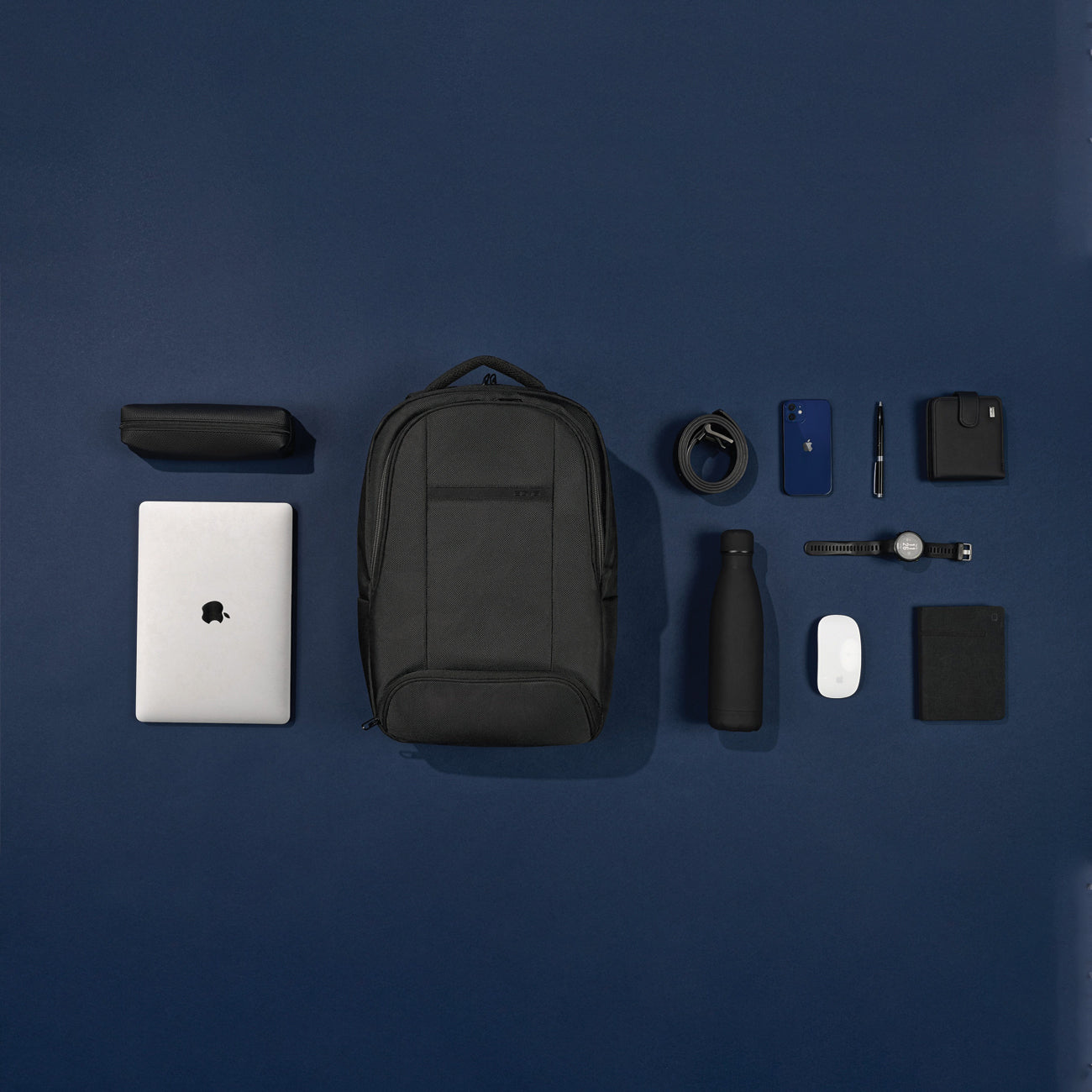 15.6-16" Traveller Laptop Backpack - Black AGVA