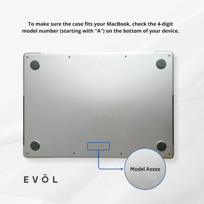 MacBook Pro 14-inch (M1, M2 & M3) Protective Case – Navy – (A2442 / A2779 / A2918 / A2992) Evol