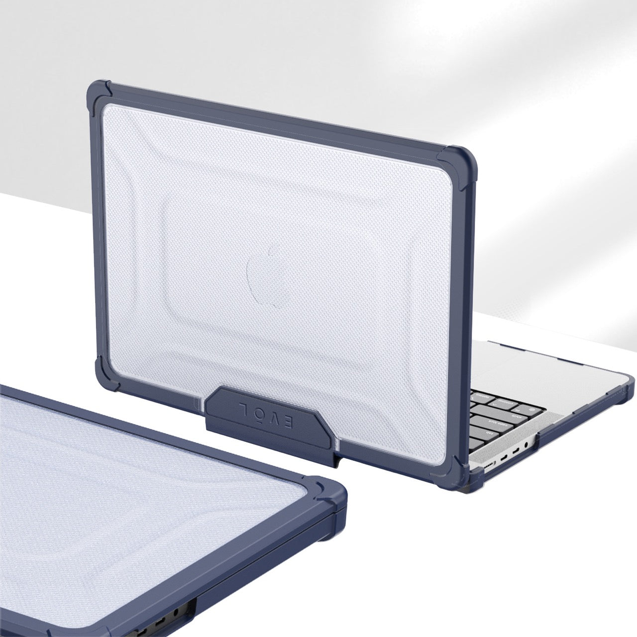 MacBook Pro 14-inch (M1, M2 & M3) Protective Case – Navy – (A2442 / A2779 / A2918 / A2992) Evol